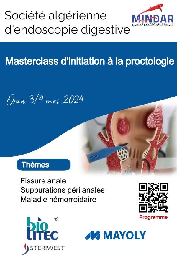 Masterclass de proctologie 2024