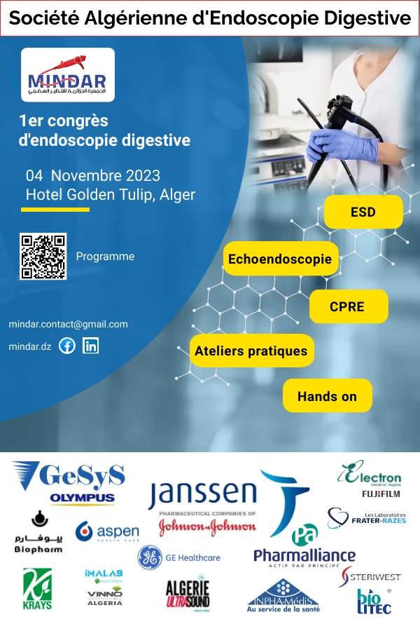 Congrès national d'endoscopie digestive 2023